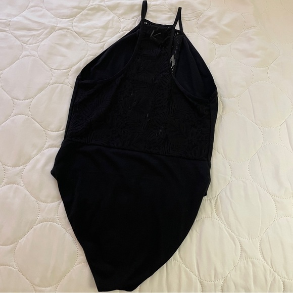 Victoria's Secret PINK High Neck Lace Bodysuit - Picture 8 of 9